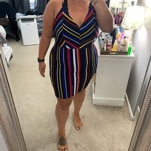 Fashion Nova Multicolored dress 2x